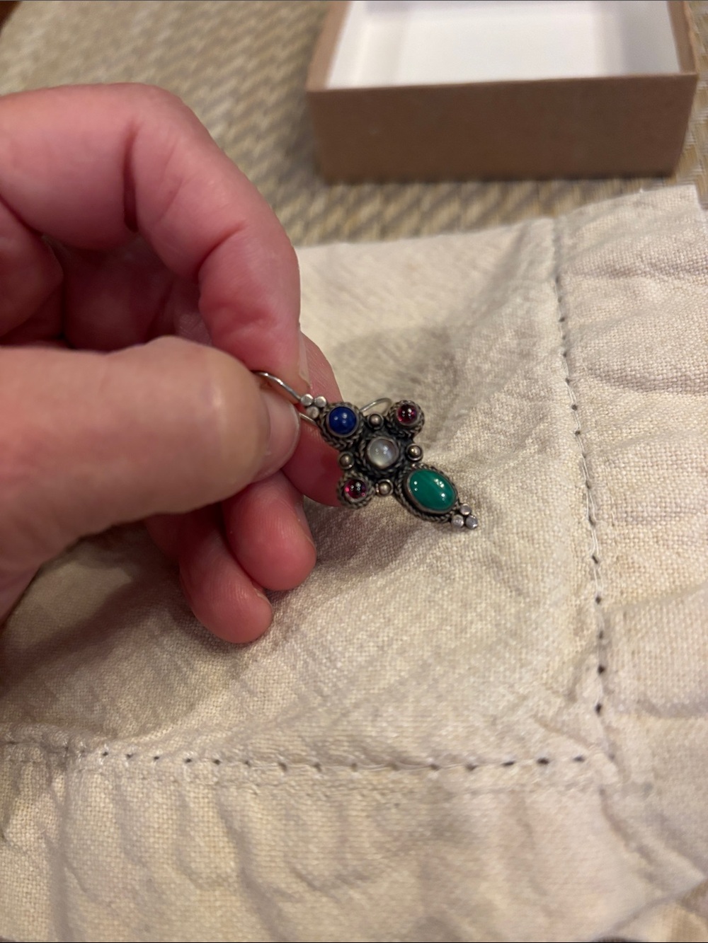 Sterling Silver Earrings set - Women Jewelry - Picture 4 of 5